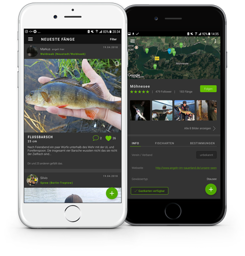 ios android app für angler