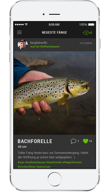 iOS App für Angler