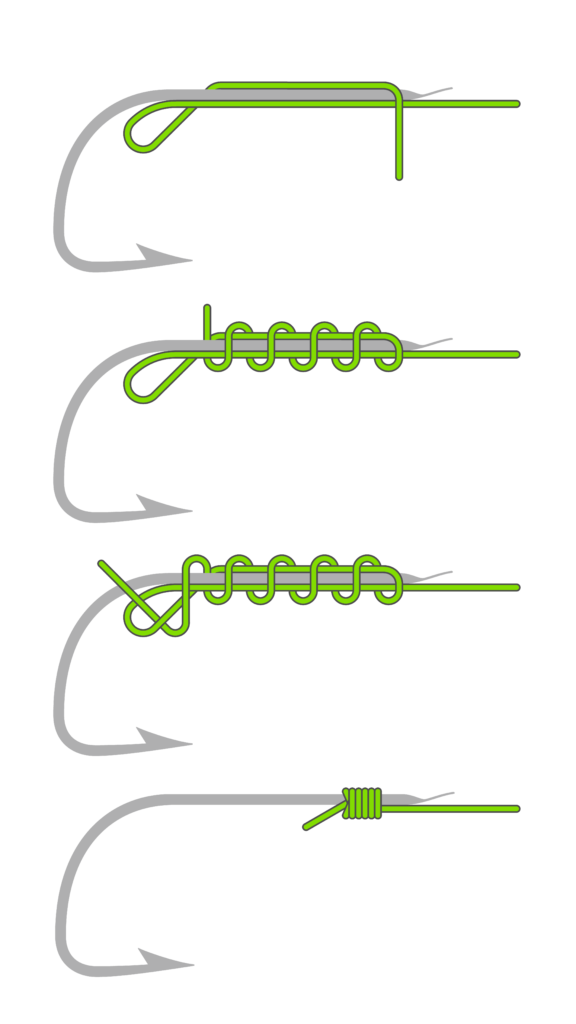 Plättchenhaken-Knoten