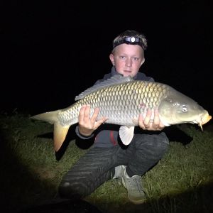 Karpfen Angler Sascha