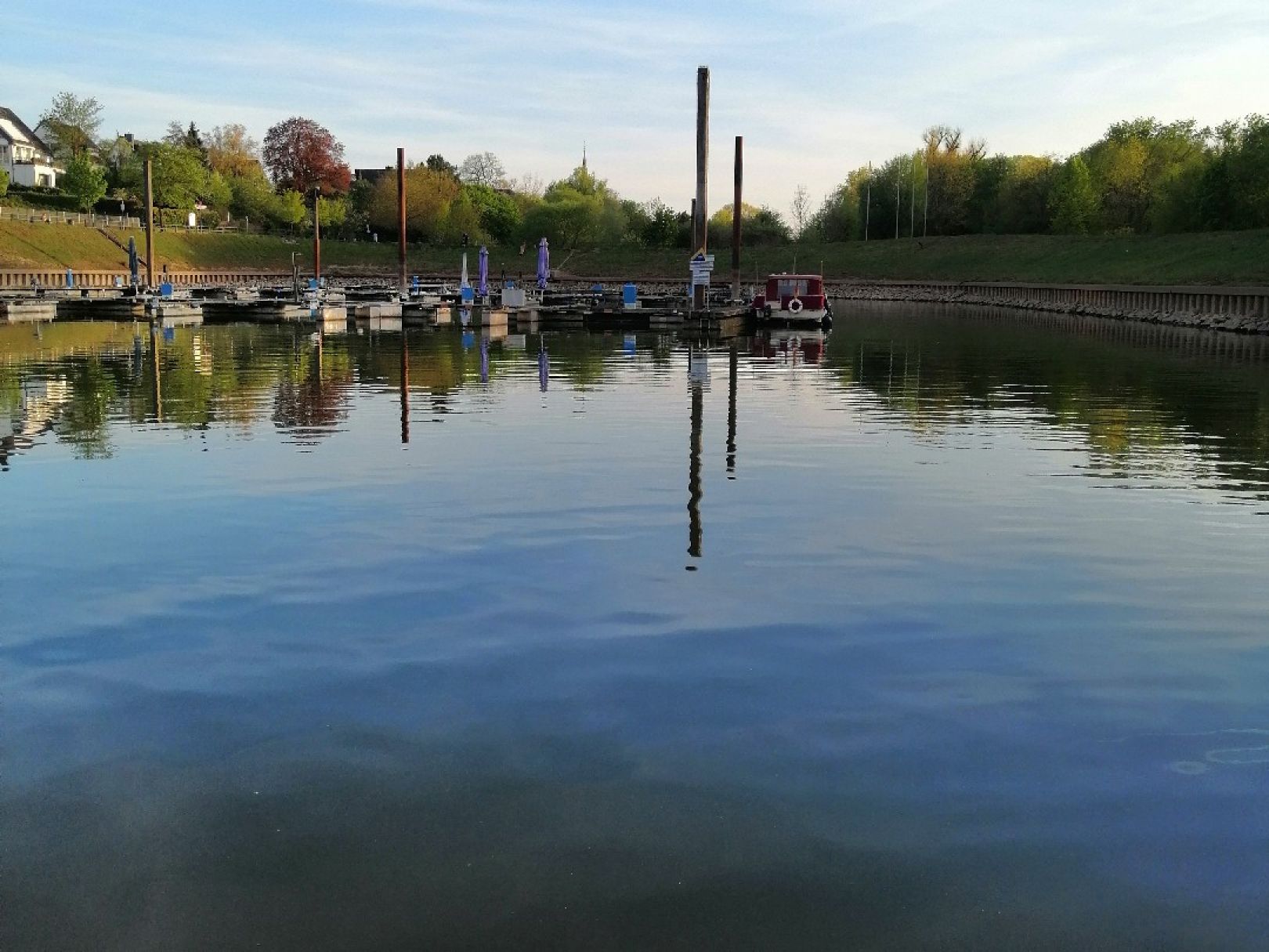 Yachthafen Zündorf angeln