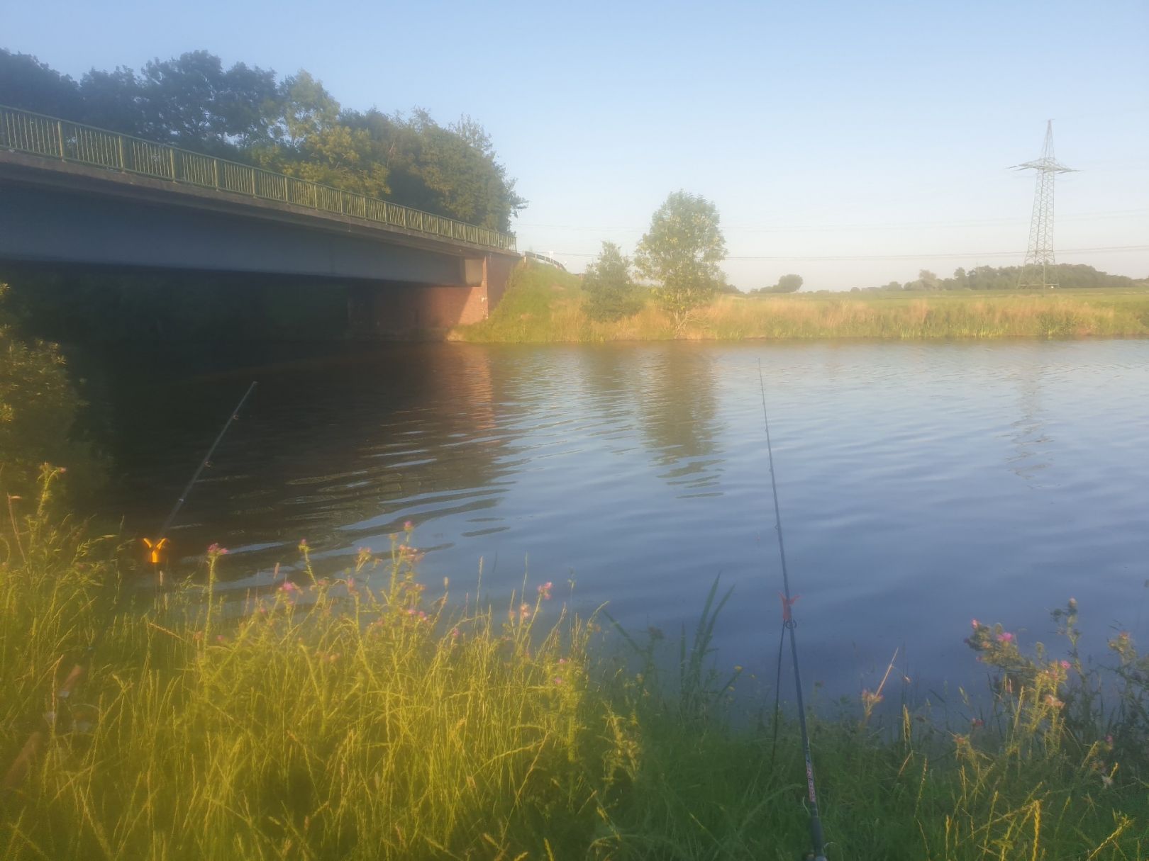 Entlastungspolder (Leer) angeln