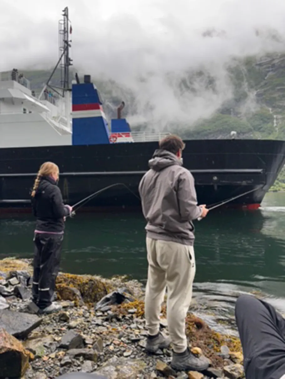 Geirangerfjorden angeln