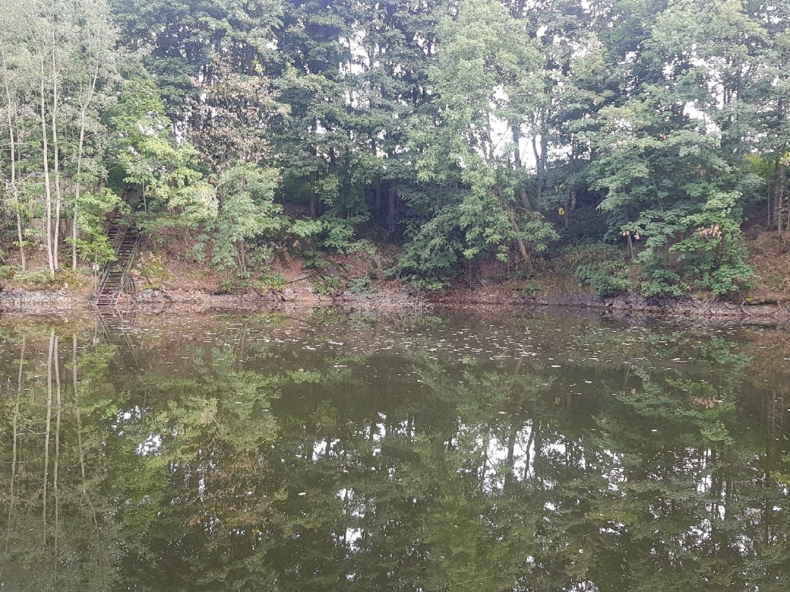 Schieferloch am Trockenwerk angeln