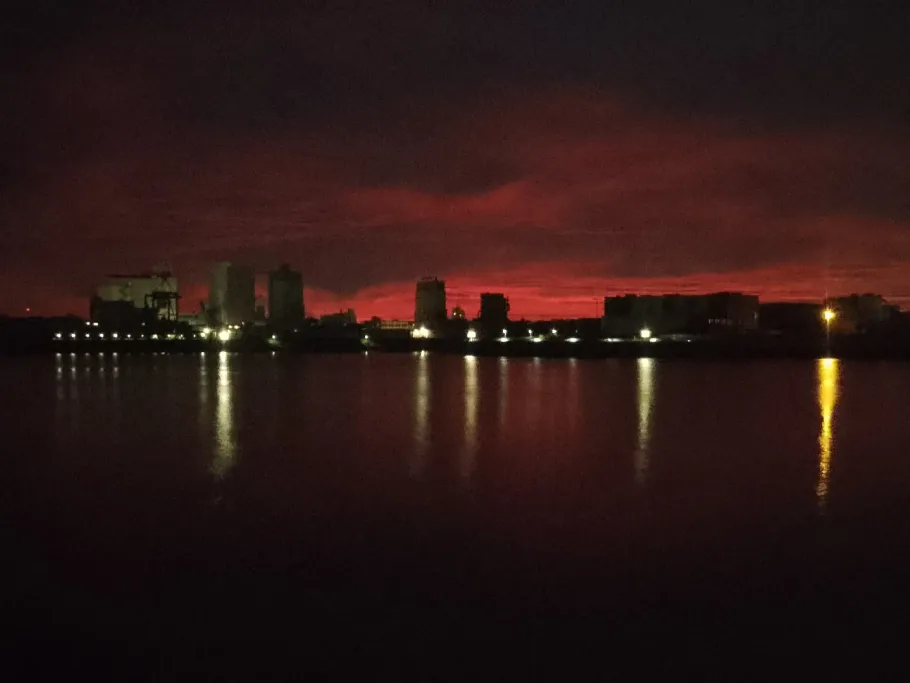 Bremen Industriehafen angeln