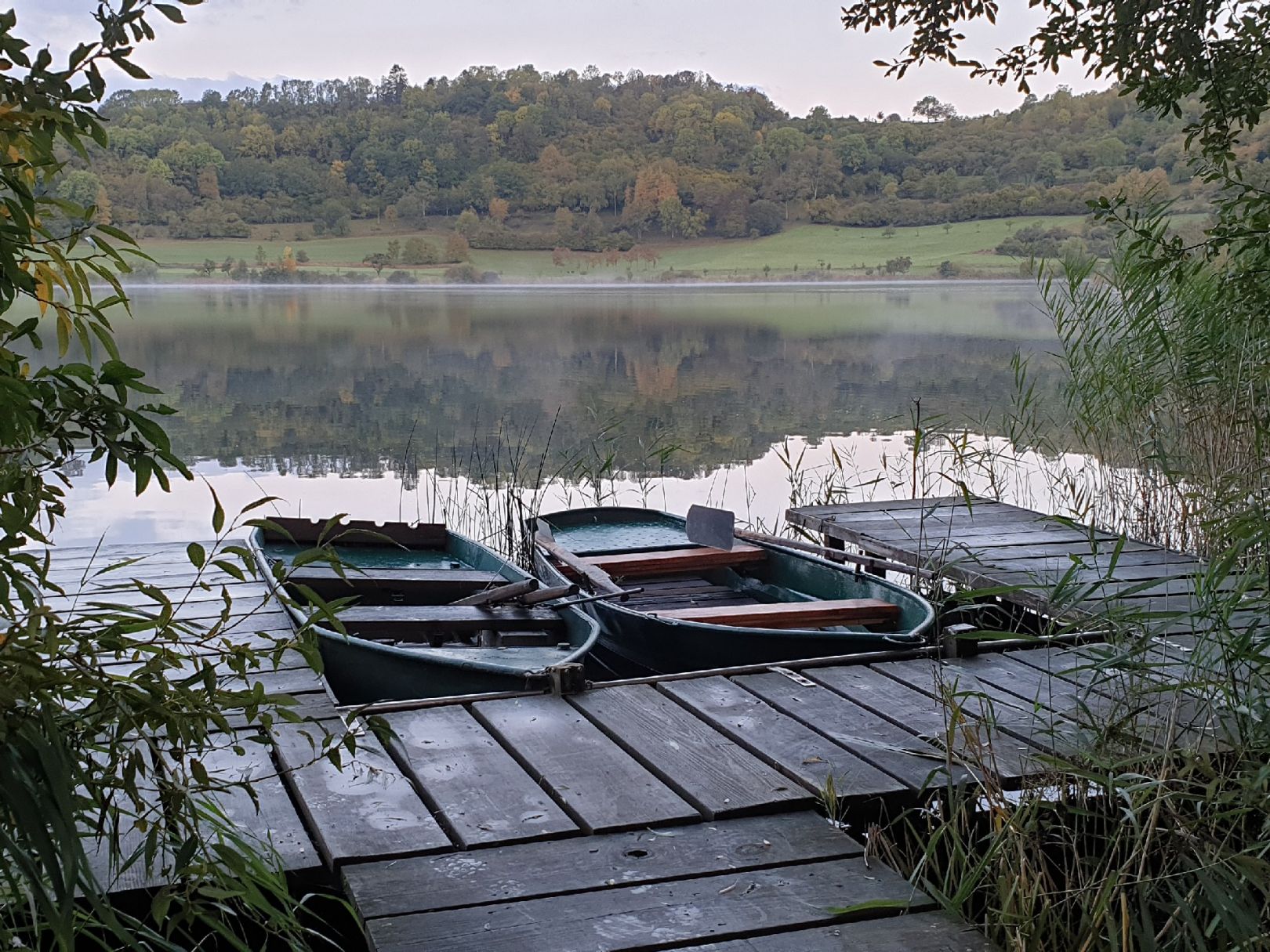 Schalkenmehrener Maar angeln