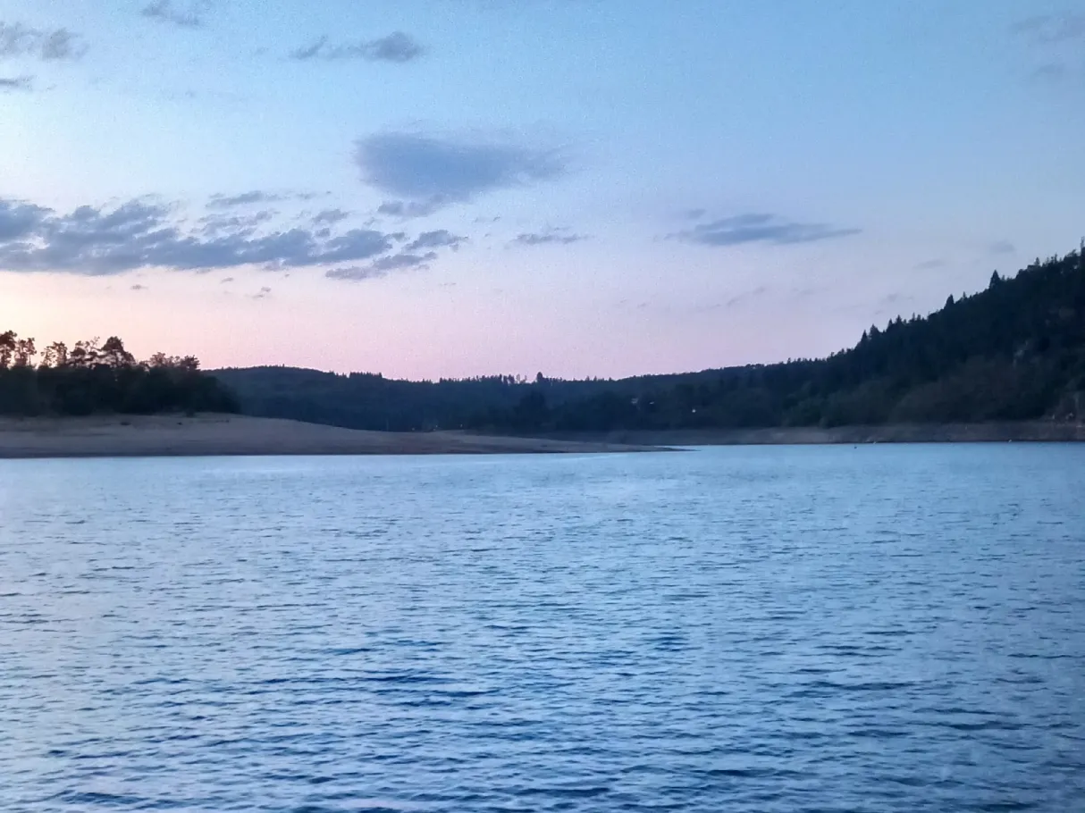 Orlická přehrada (Orlík Stausee) angeln