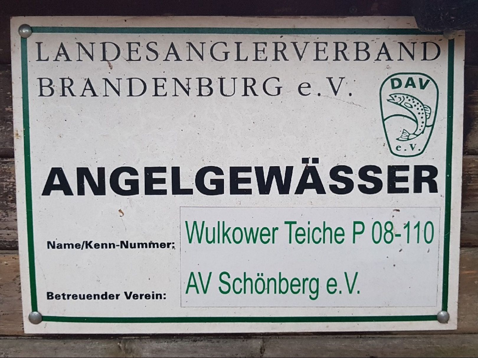 Wulkower Teiche angeln