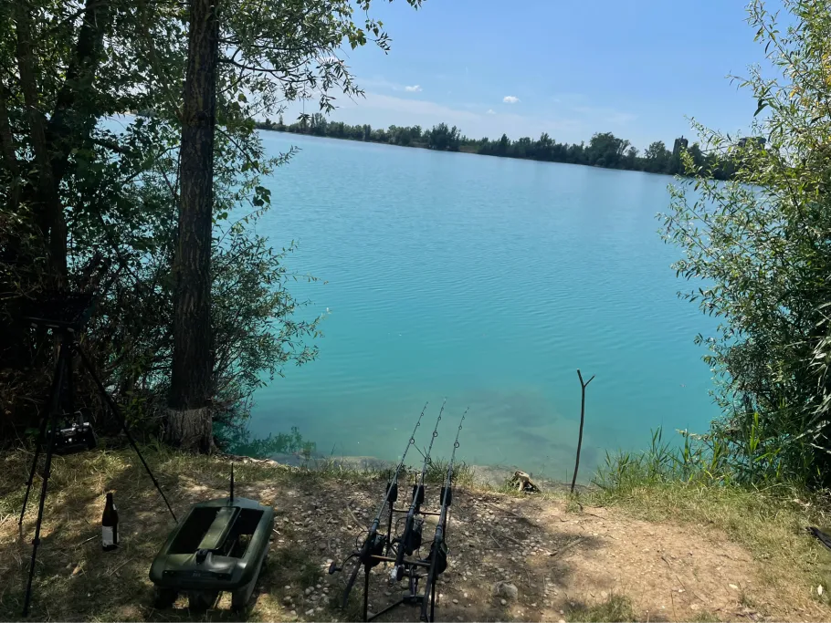 Jezero Čiče angeln