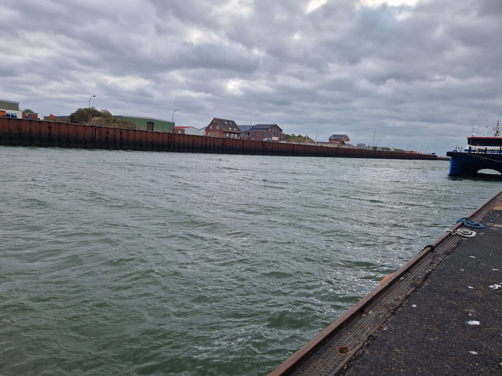 Hafen Borkum angeln