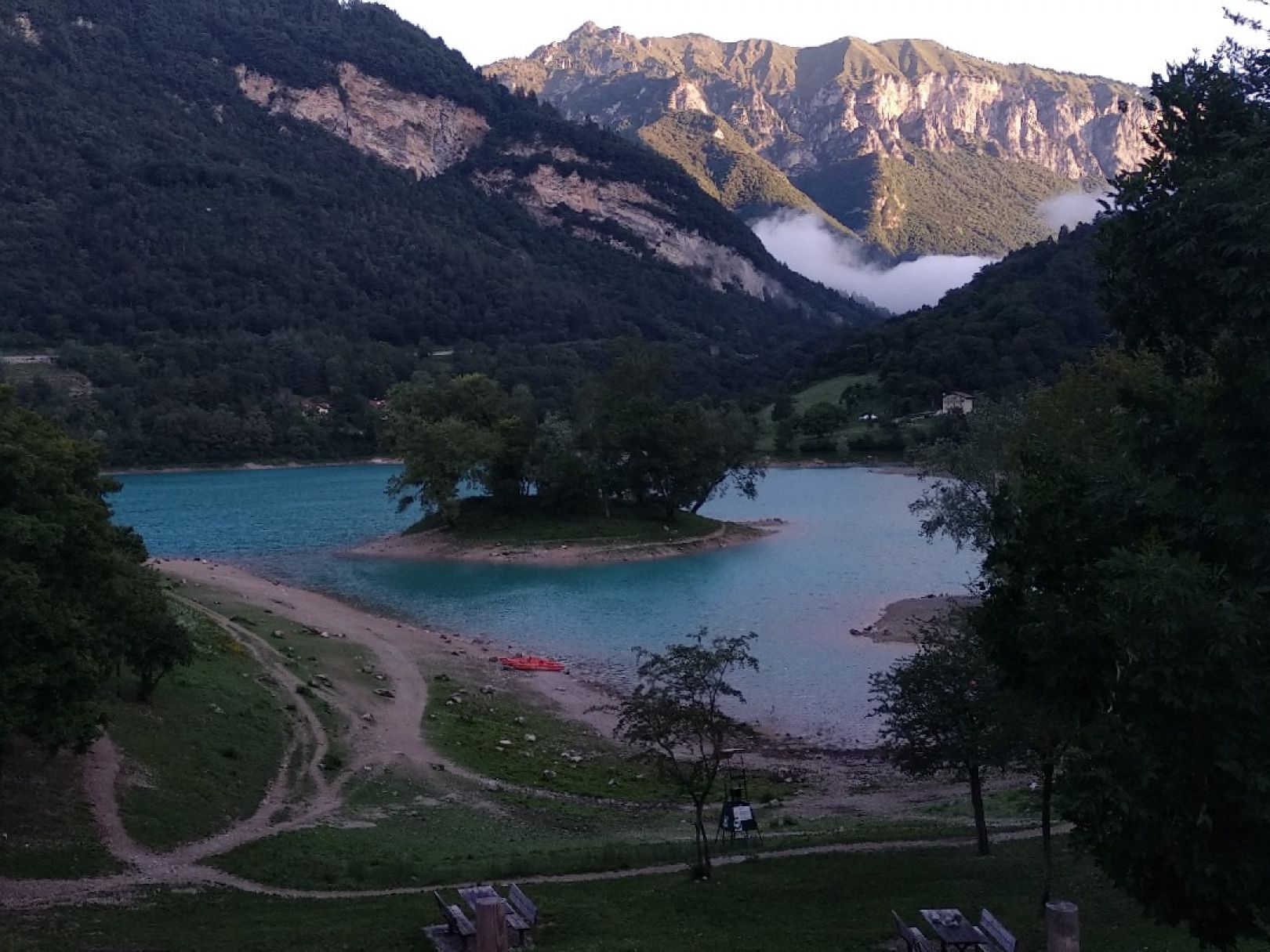 Lago di Tenno angeln