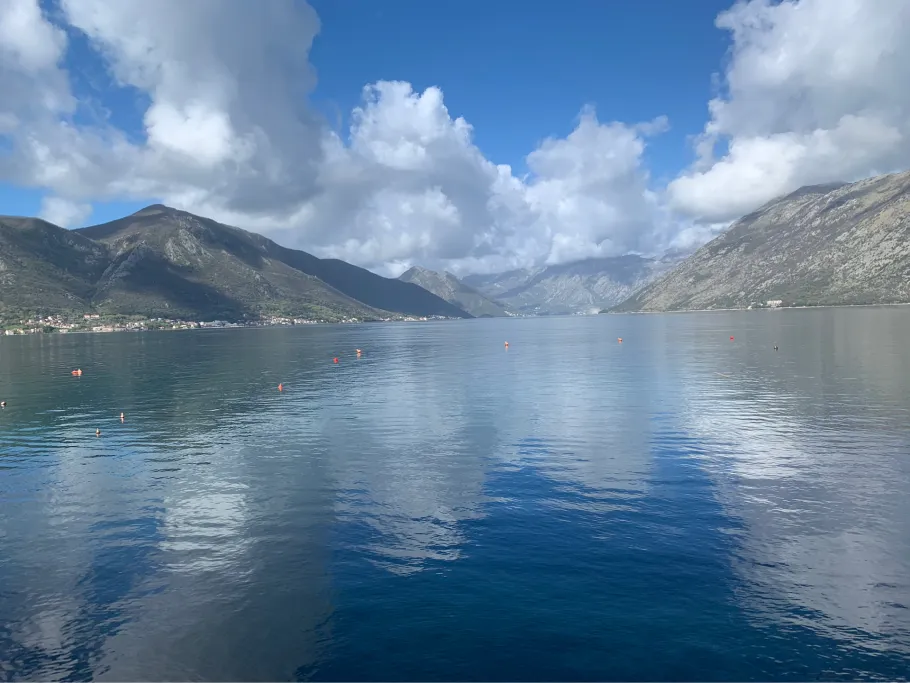 Bucht von Kotor angeln