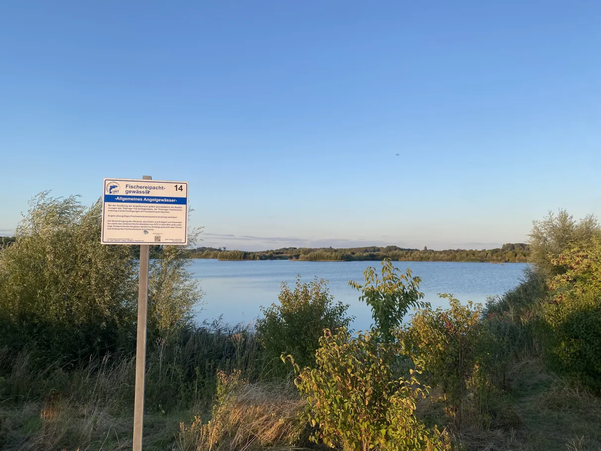 Triftsee (Geratal Kies) angeln