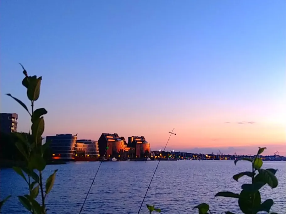 Stadthafen Rostock  angeln