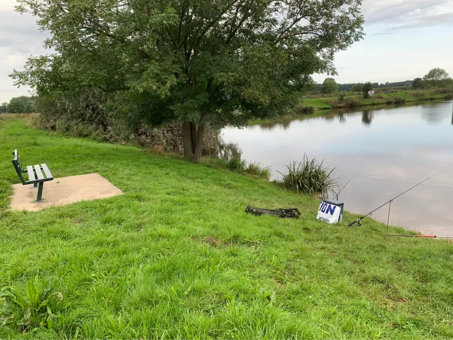 Voorhafen het leuken  angeln