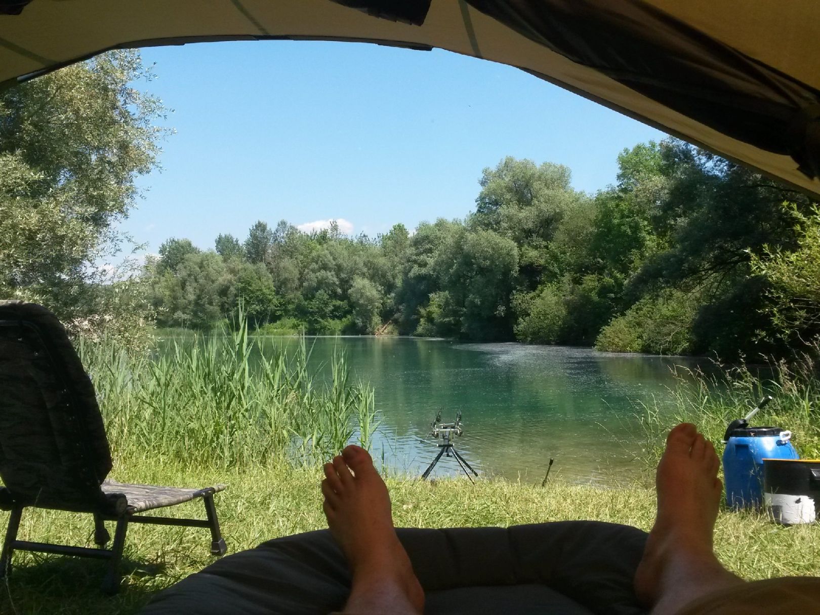 Luberweiher (Seebach) angeln