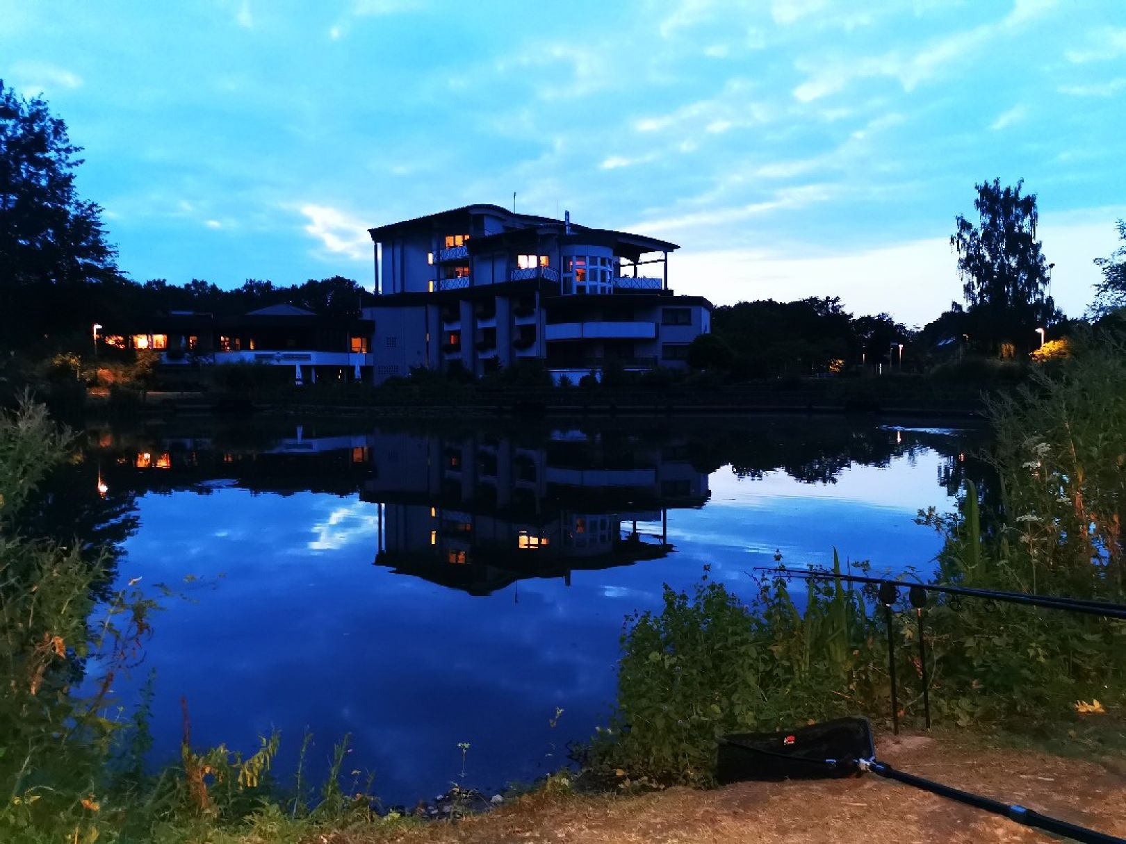 Teich am Selbachpark angeln