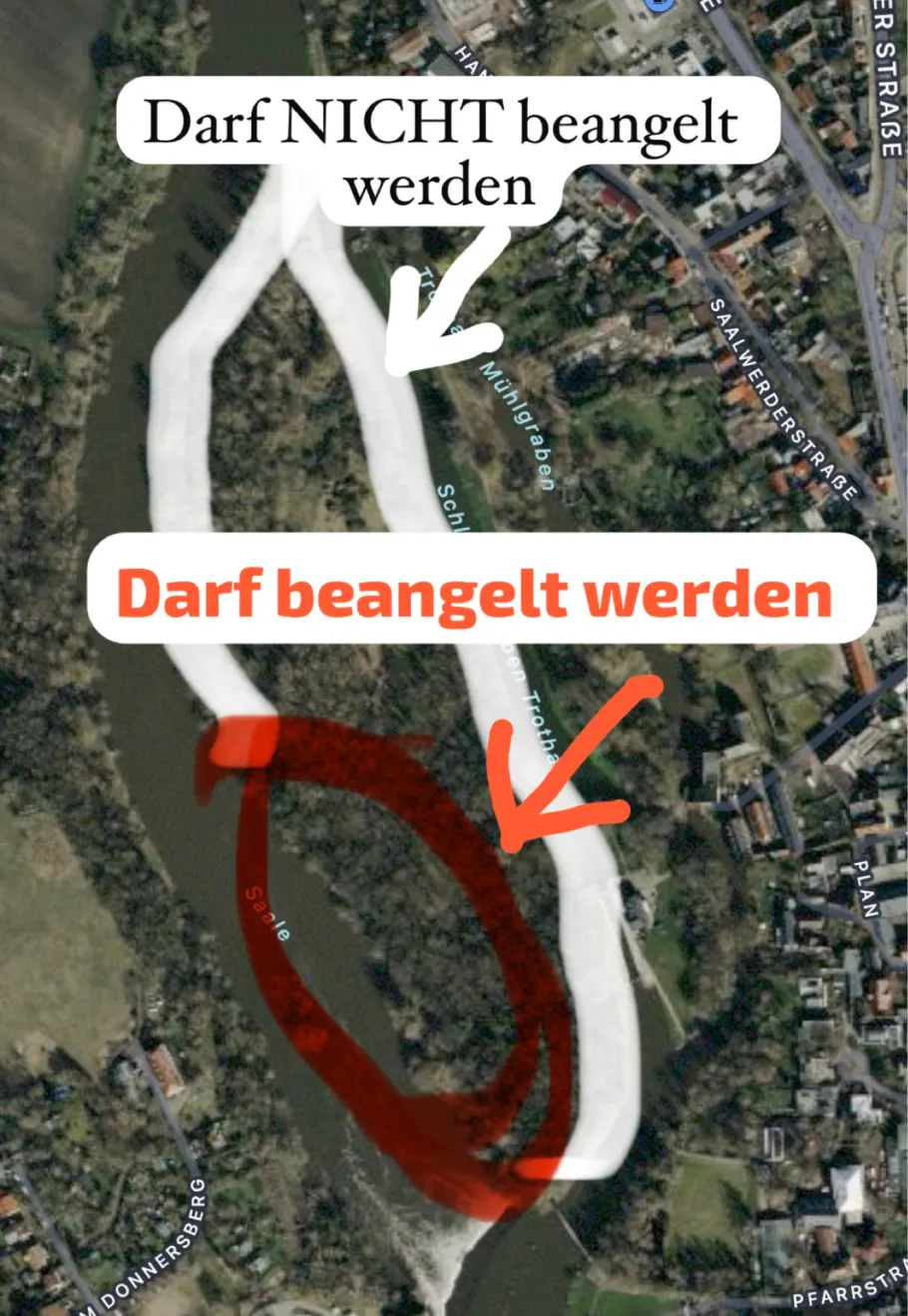 Saale (Trotha) angeln