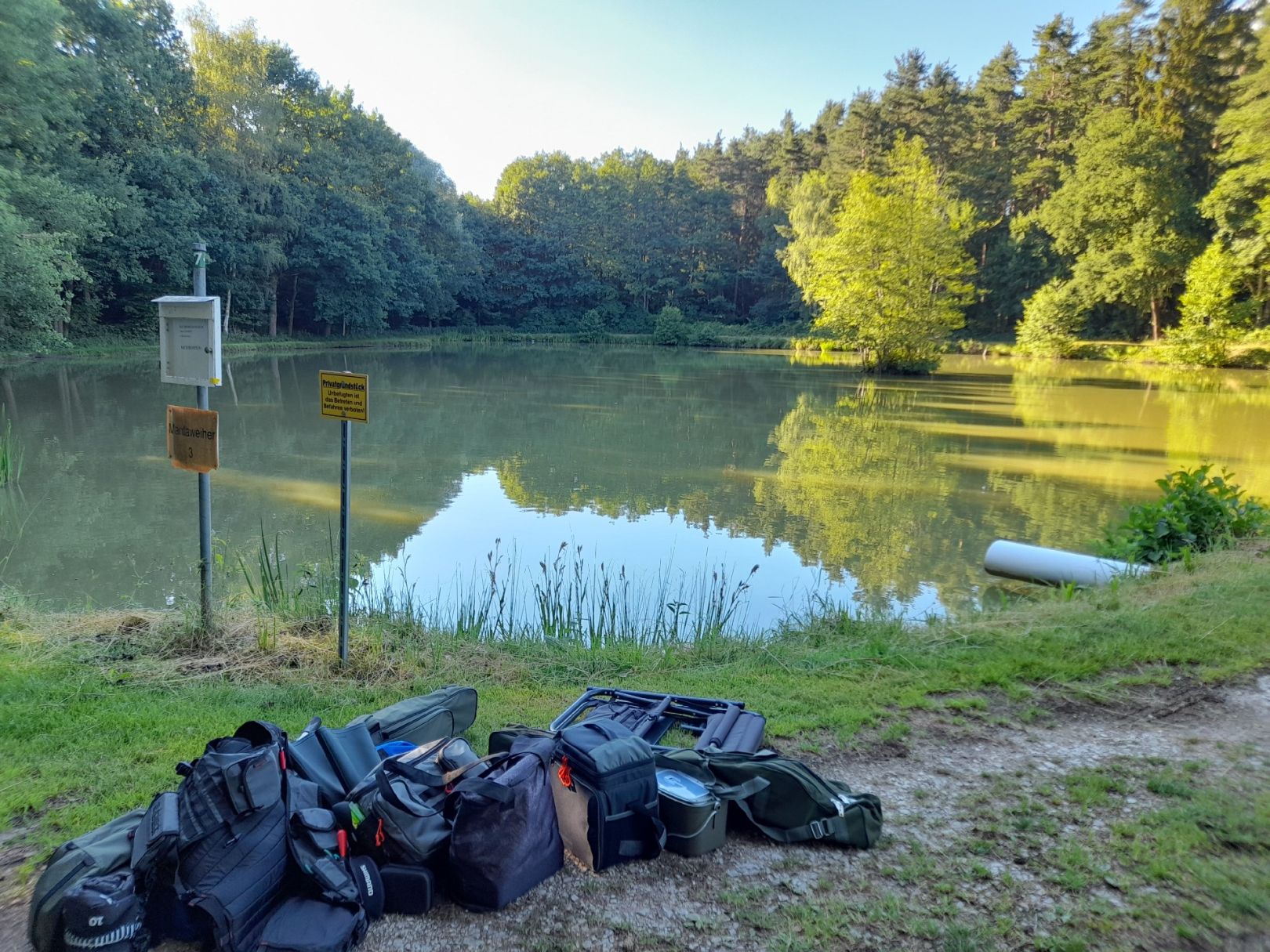 Manta-Weiher (Burgthann) angeln