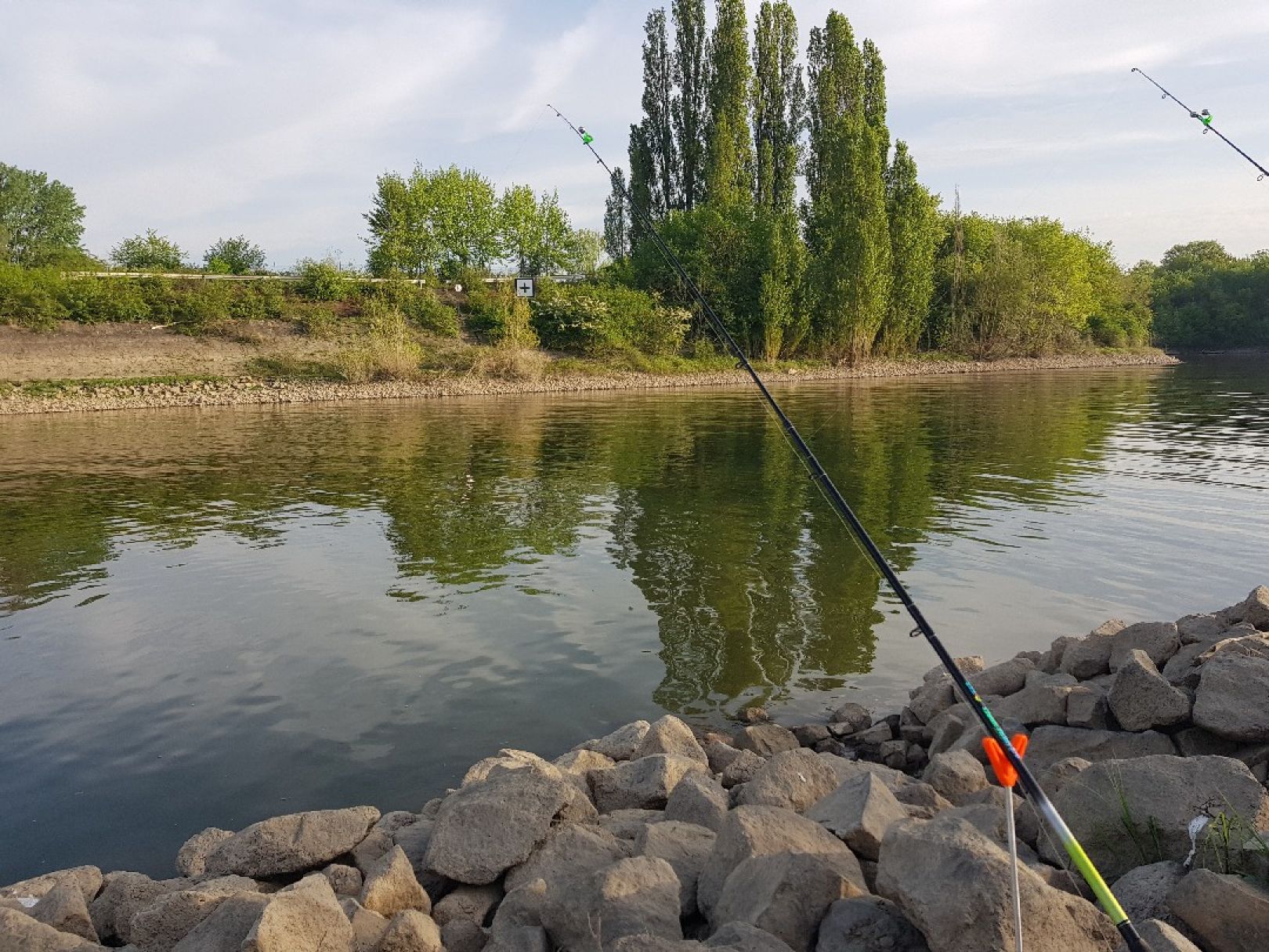 Neuwieder Hafen  angeln