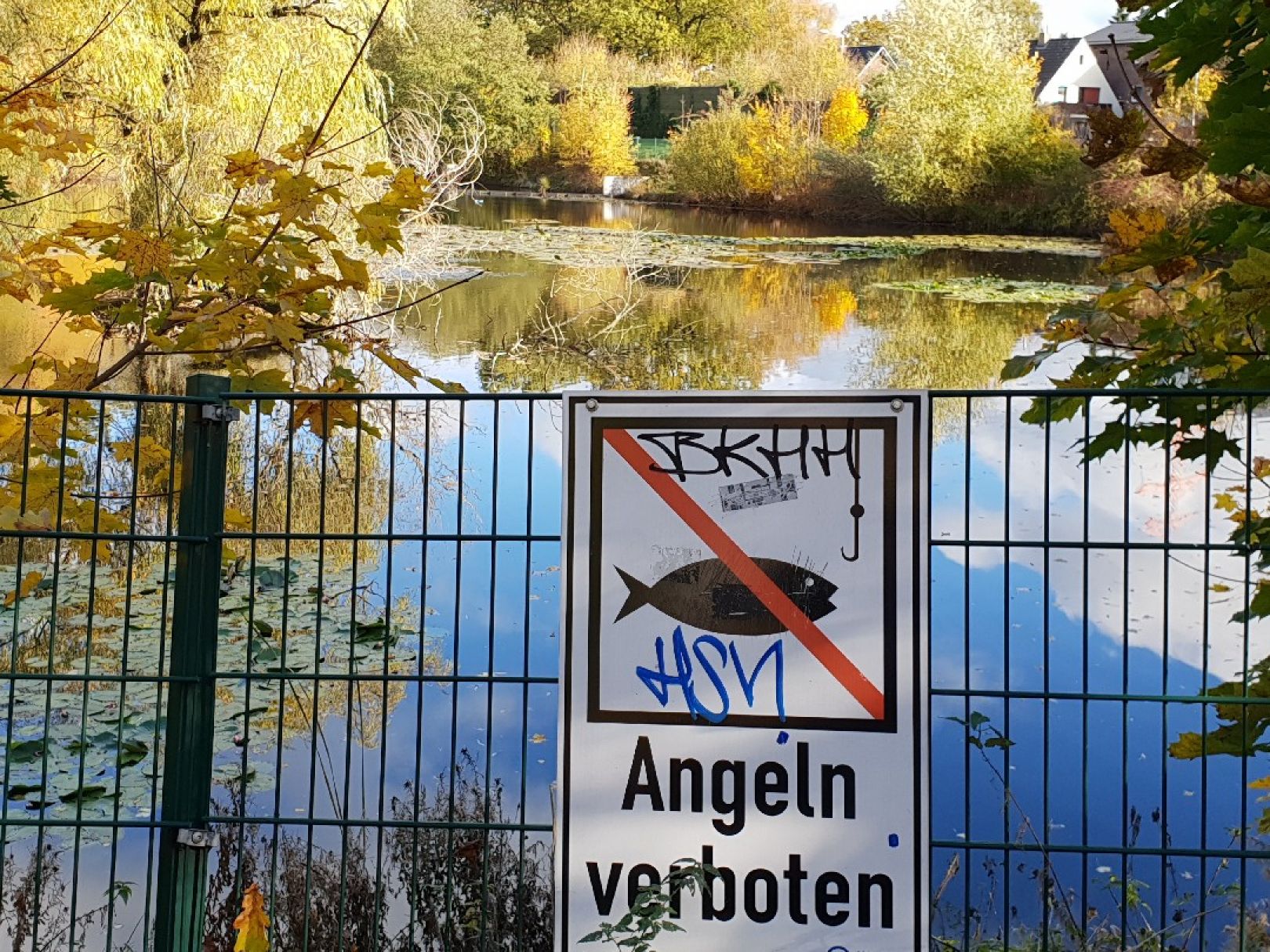 Rückhaltebecken Stapelfeld angeln