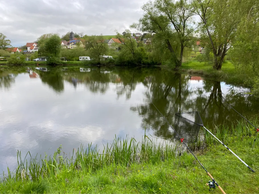 Naturbadesee Beiseförth angeln