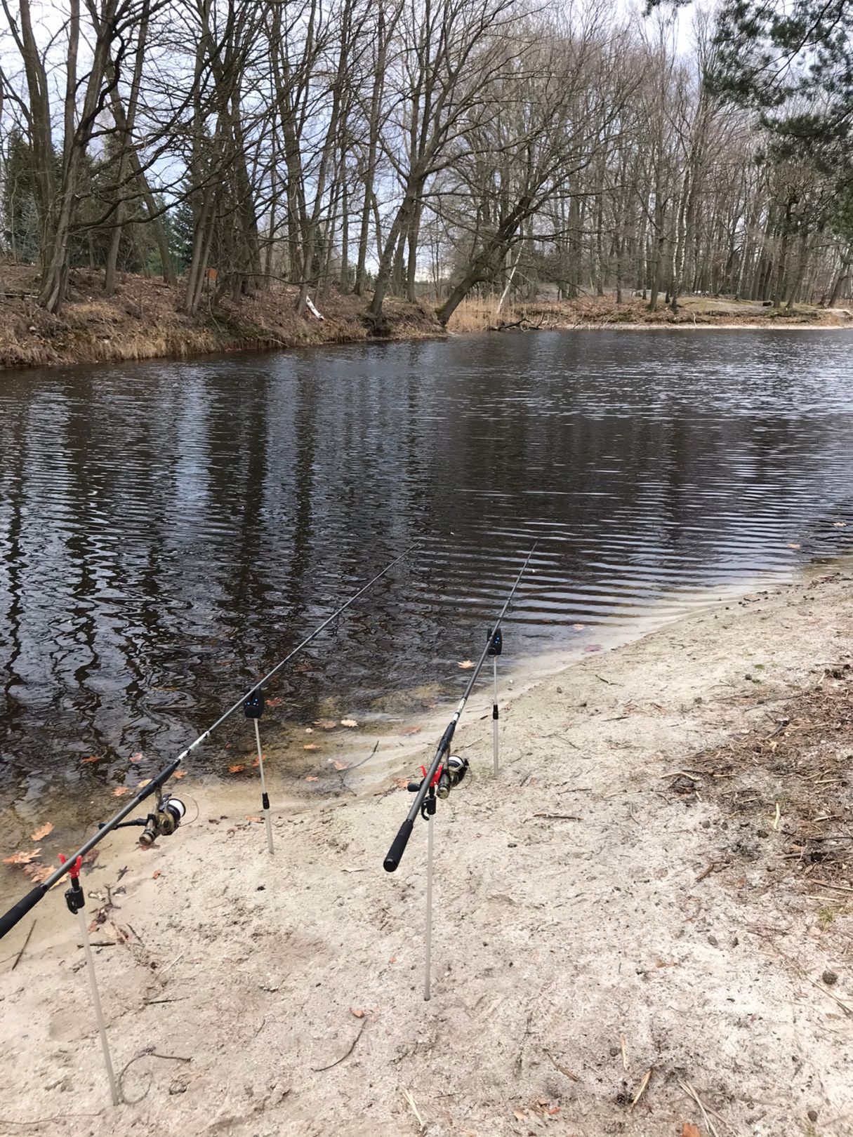 Badegrube Liebegast angeln