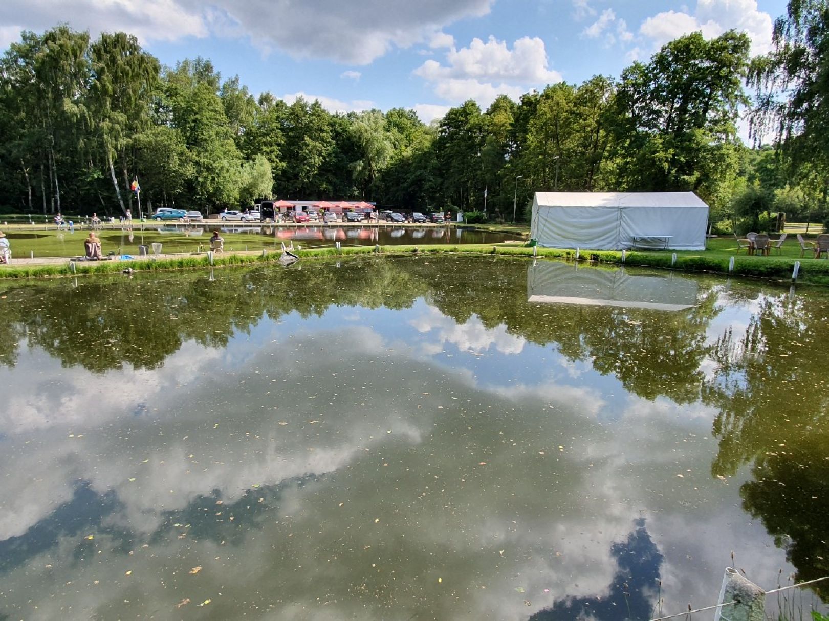 Bergeinde Forellenvijver angeln