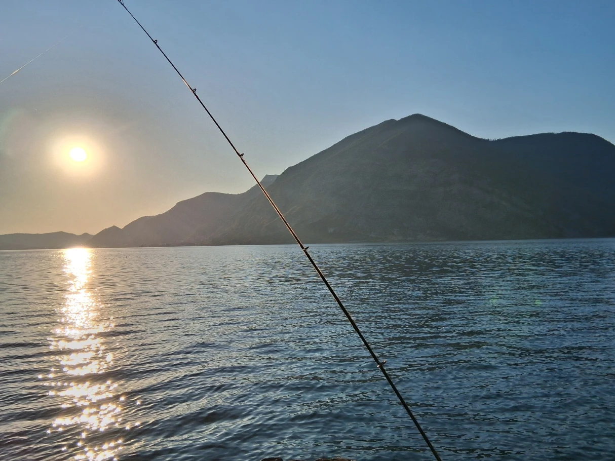 Lago d'Iseo angeln