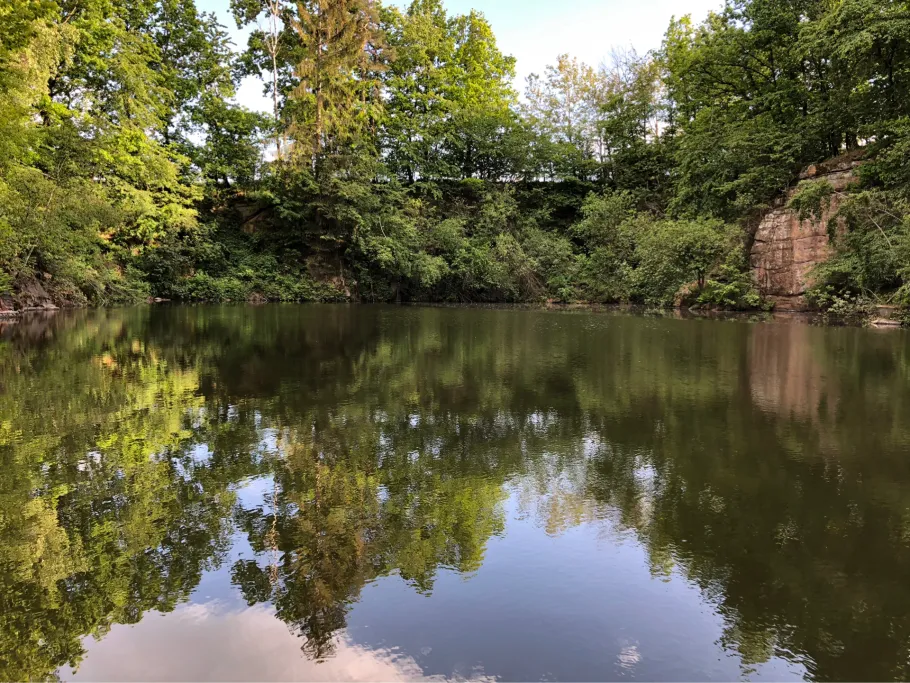 Steinbruch Birkenberg (Obersteina) angeln