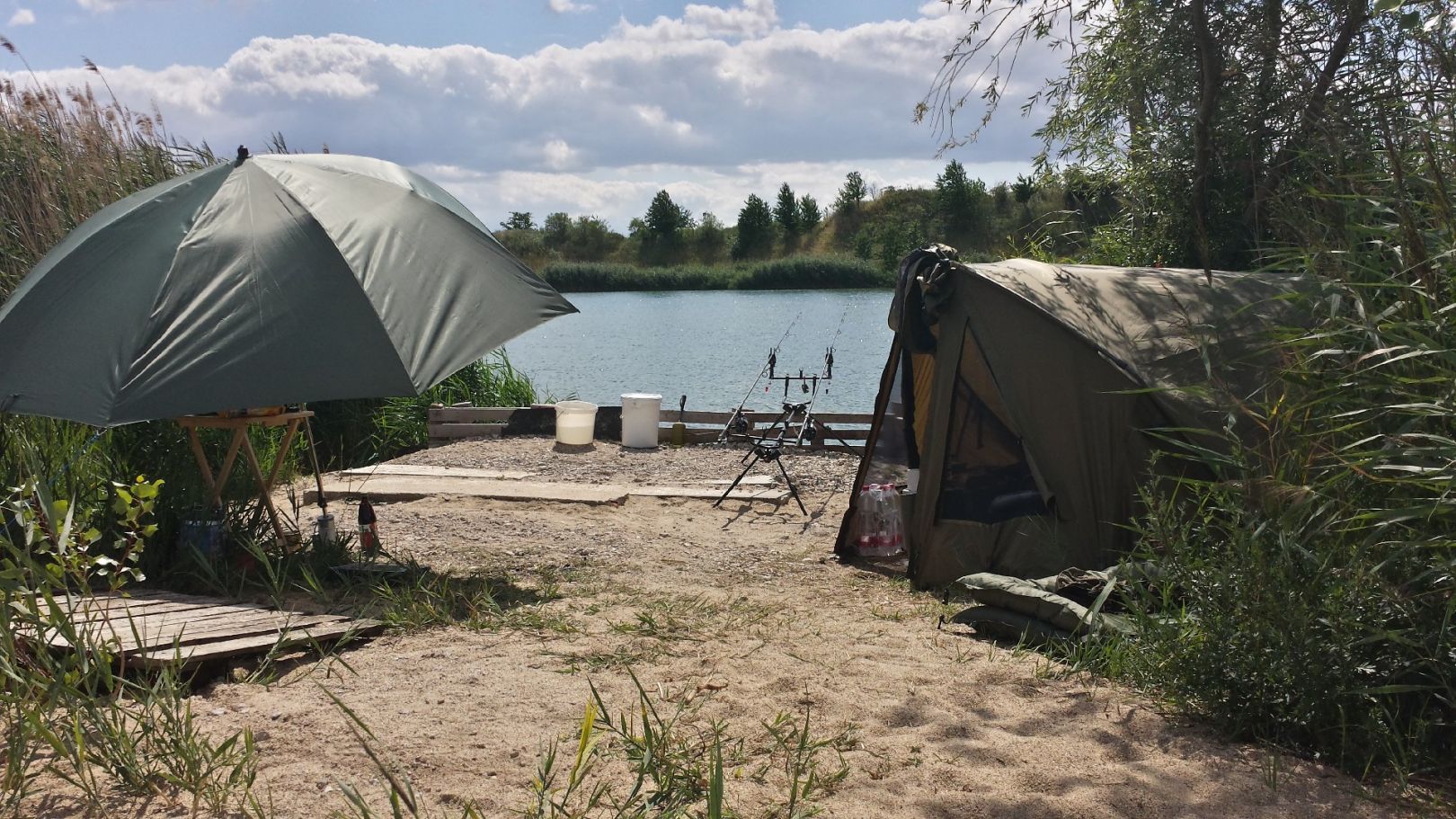 Kiesgrube Riesdorf angeln