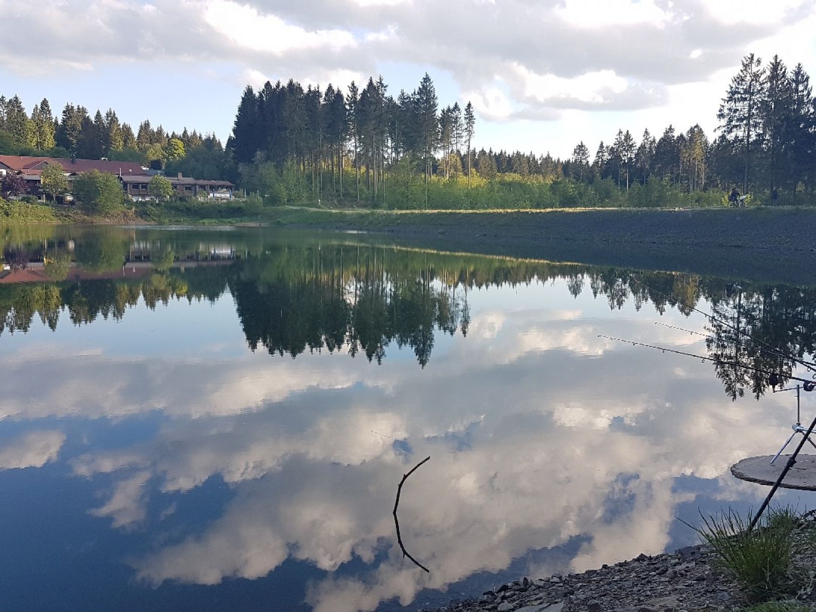 Oberer Grumbacher Teich angeln