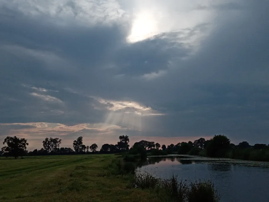 Leda-Altarm Bernhardsruh angeln