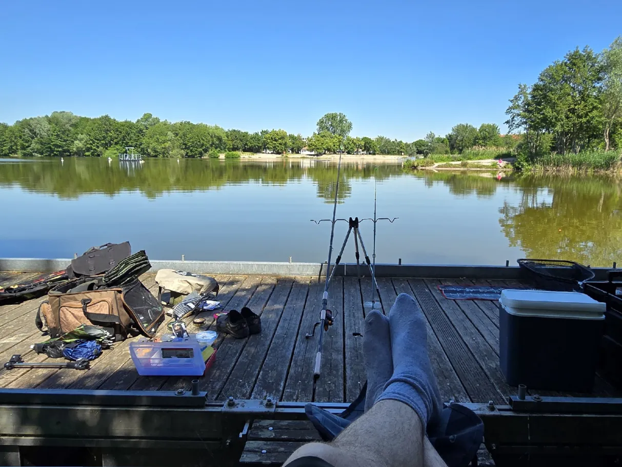 Badeweiher Neuhofen angeln