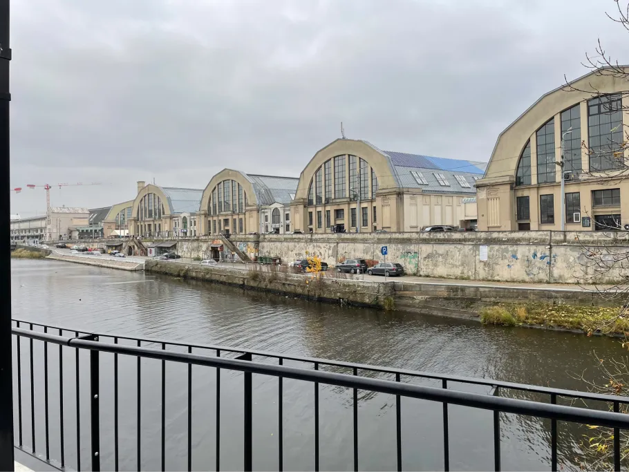 Pilsētas kanāls angeln