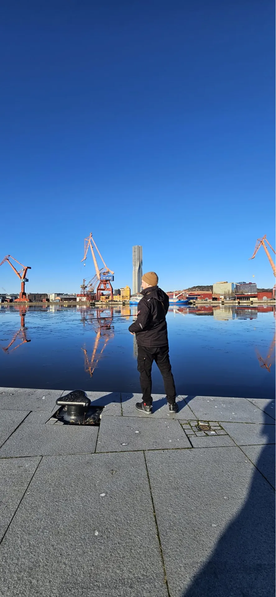 Göta Kanal (Göteborg)  angeln