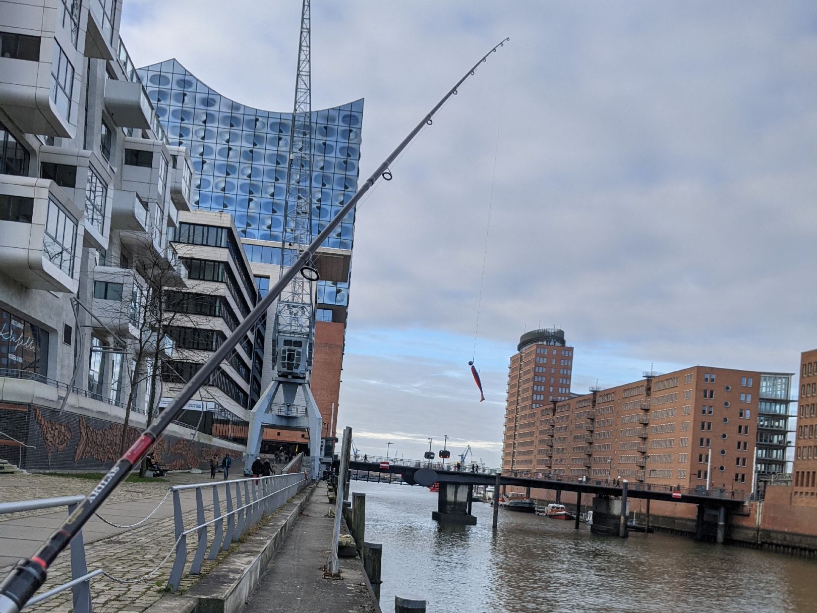 Hafencity Hamburg angeln