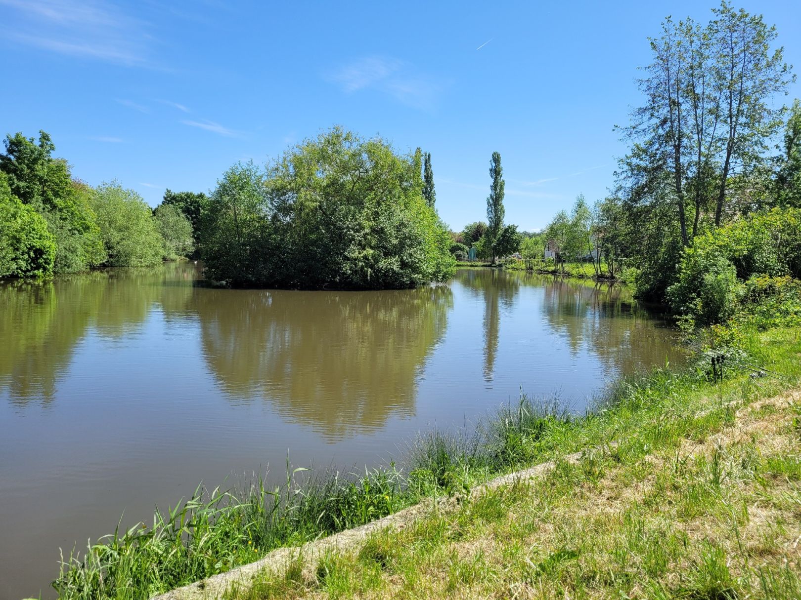 Dorfweiher Buch am Wald angeln