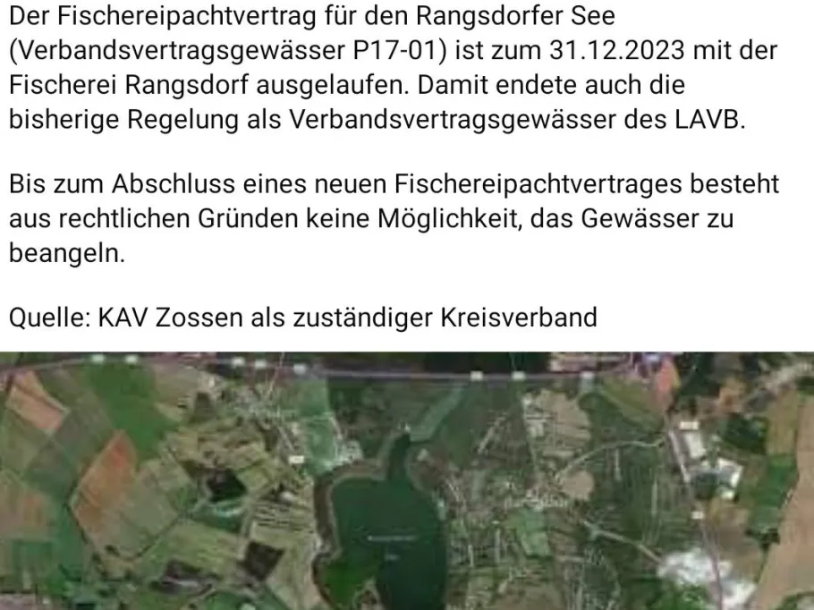 Rangsdorfer See angeln