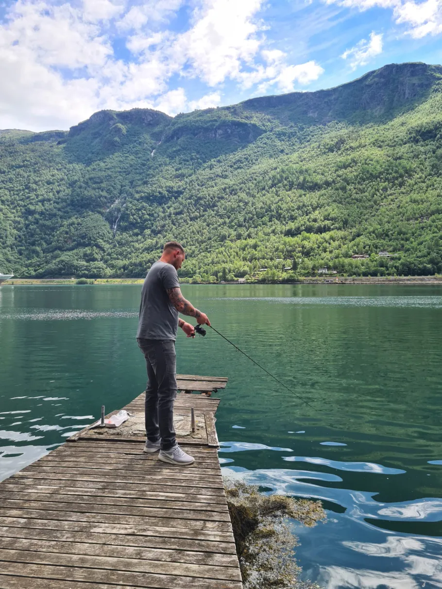 Aurlandsfjord angeln