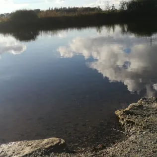 Kiessee am OTB-Werk