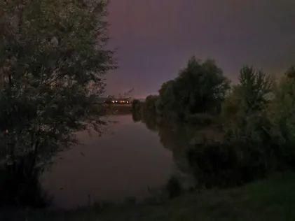 Kiessee im Gelände der Geratal Kies u. Beton GmbH (ZBO)