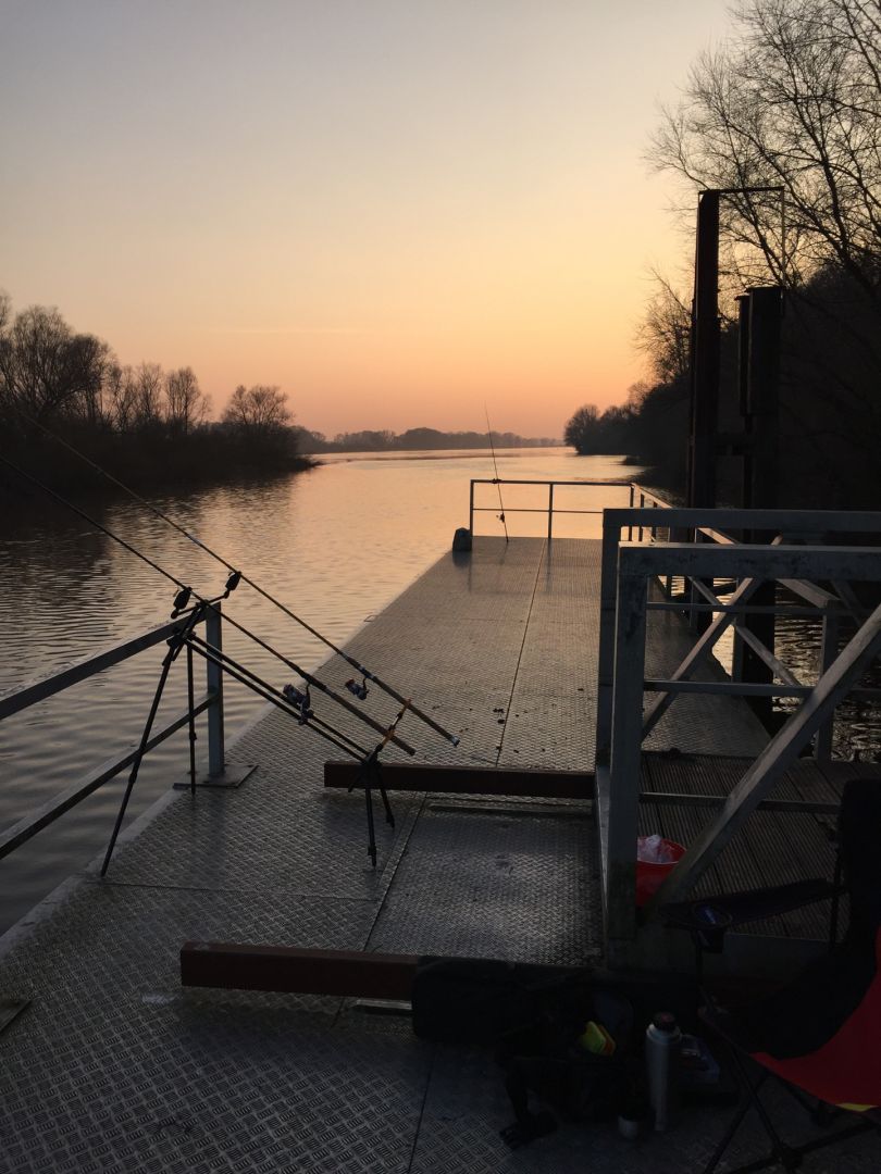 Hafen Boizenburg/Elbe angeln