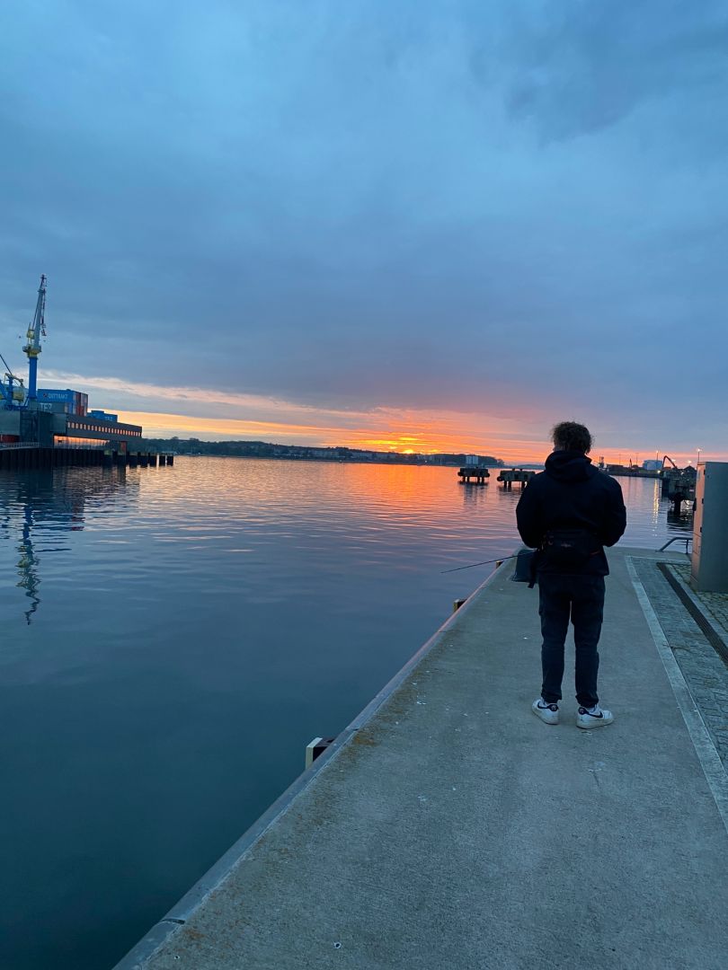 Hafen Wismar angeln