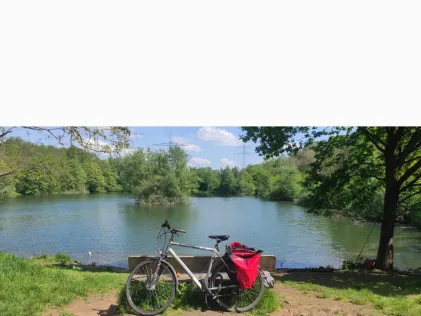 Weiher unter der Hochspannung
