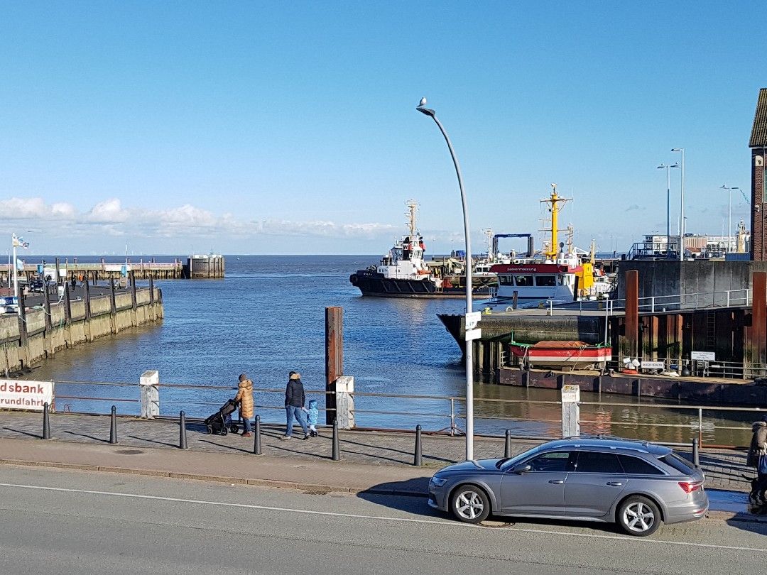 Cuxhaven Hafen angeln