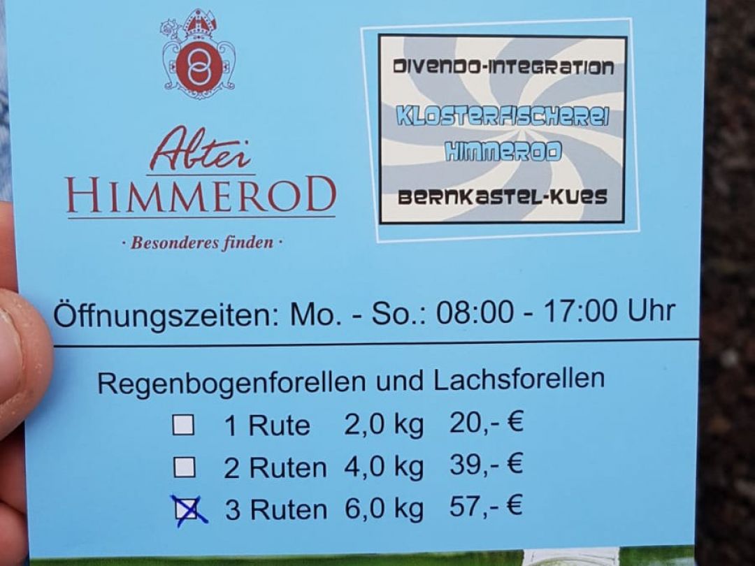 Forellenzucht Himmerod angeln