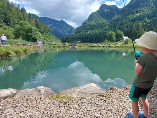 Forellenteich Gosau ALLE ANGELN