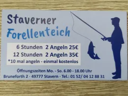 Forellenteich Stavern