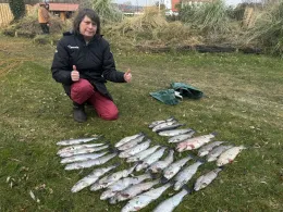 Angelteich des Fischhandels Meyenburg (Lähden)
